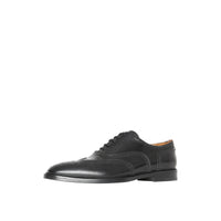BLACK Richelieus Oxford en cuir