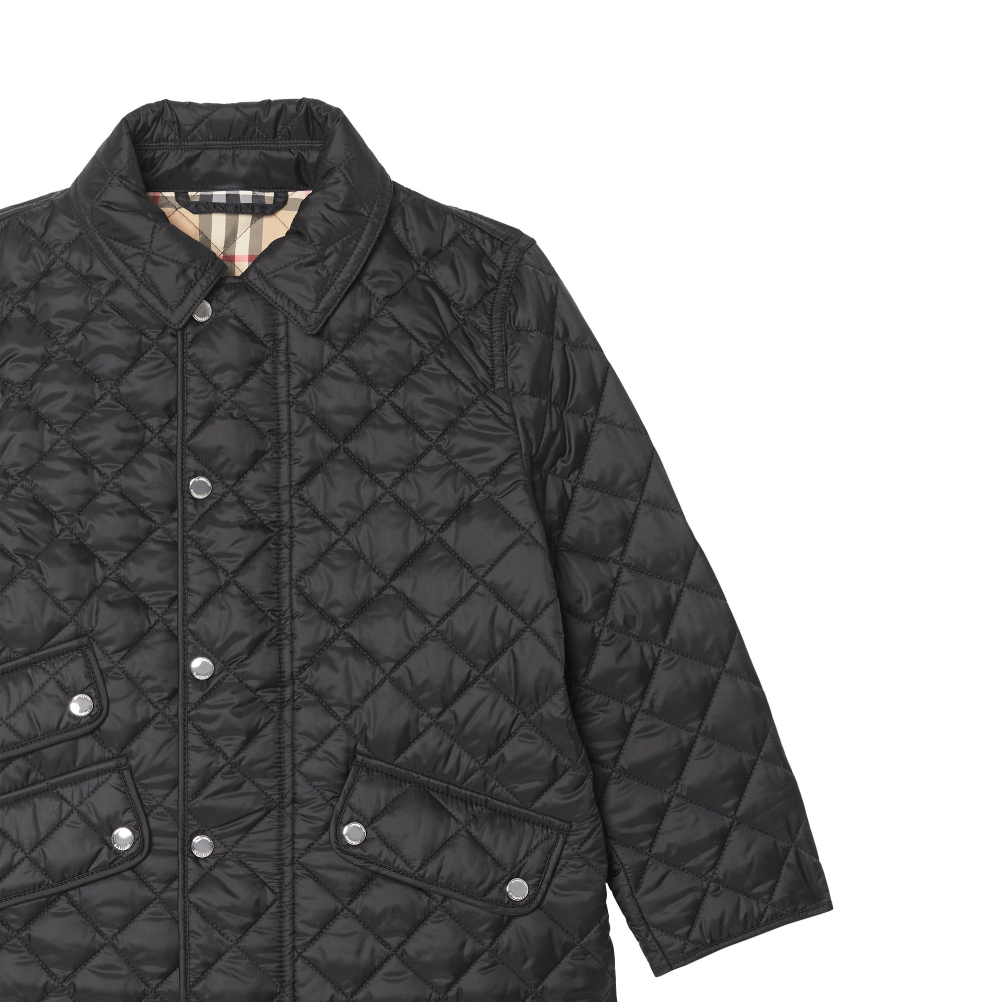 BLACK Veste légère matelassée