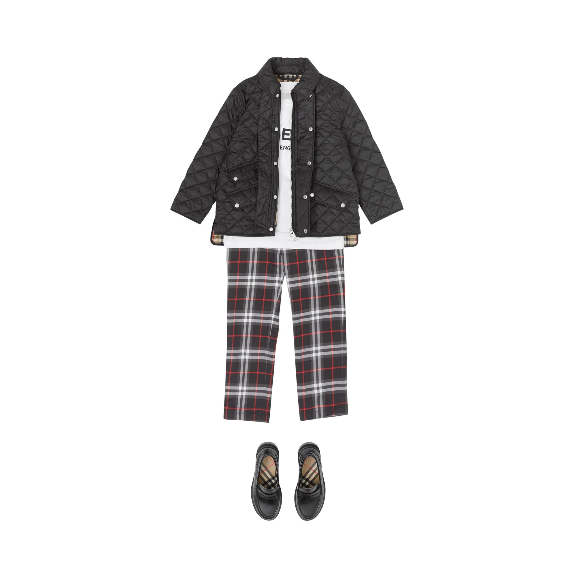 BLACK Veste légère matelassée