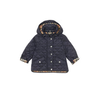 NAVY Veste matelassée avec capuche amovible
