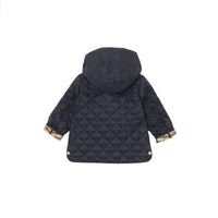NAVY Veste matelassée avec capuche amovible