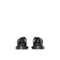 BLACK Salomés en cuir verni