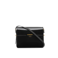 BLACK Grand sac Grace en cuir verni