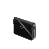BLACK Grand sac Grace en cuir verni
