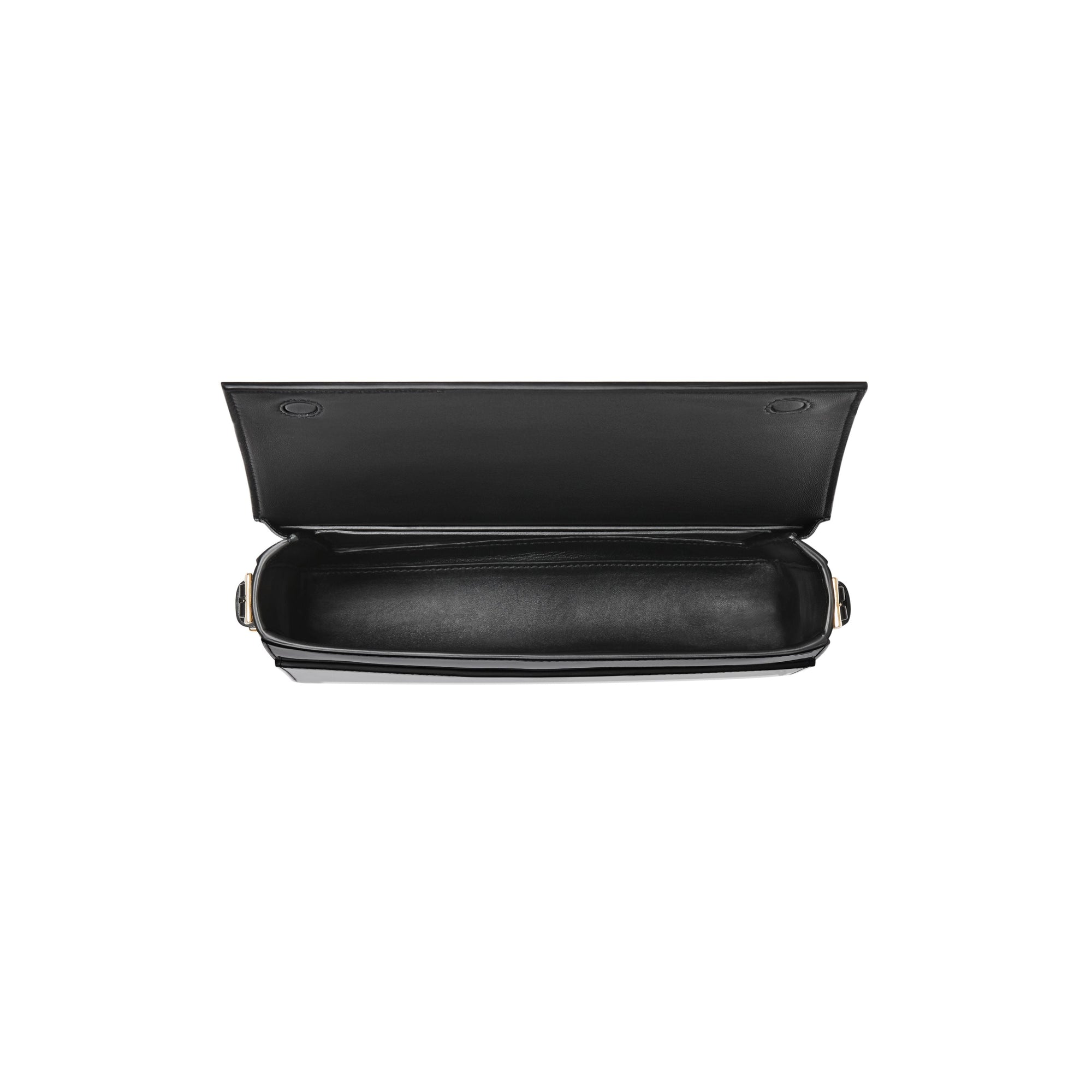 BLACK Grand sac Grace en cuir verni