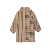 ARCHIVE BEIGE Robe chemise en coton à rayures iconiques et Vintage check
