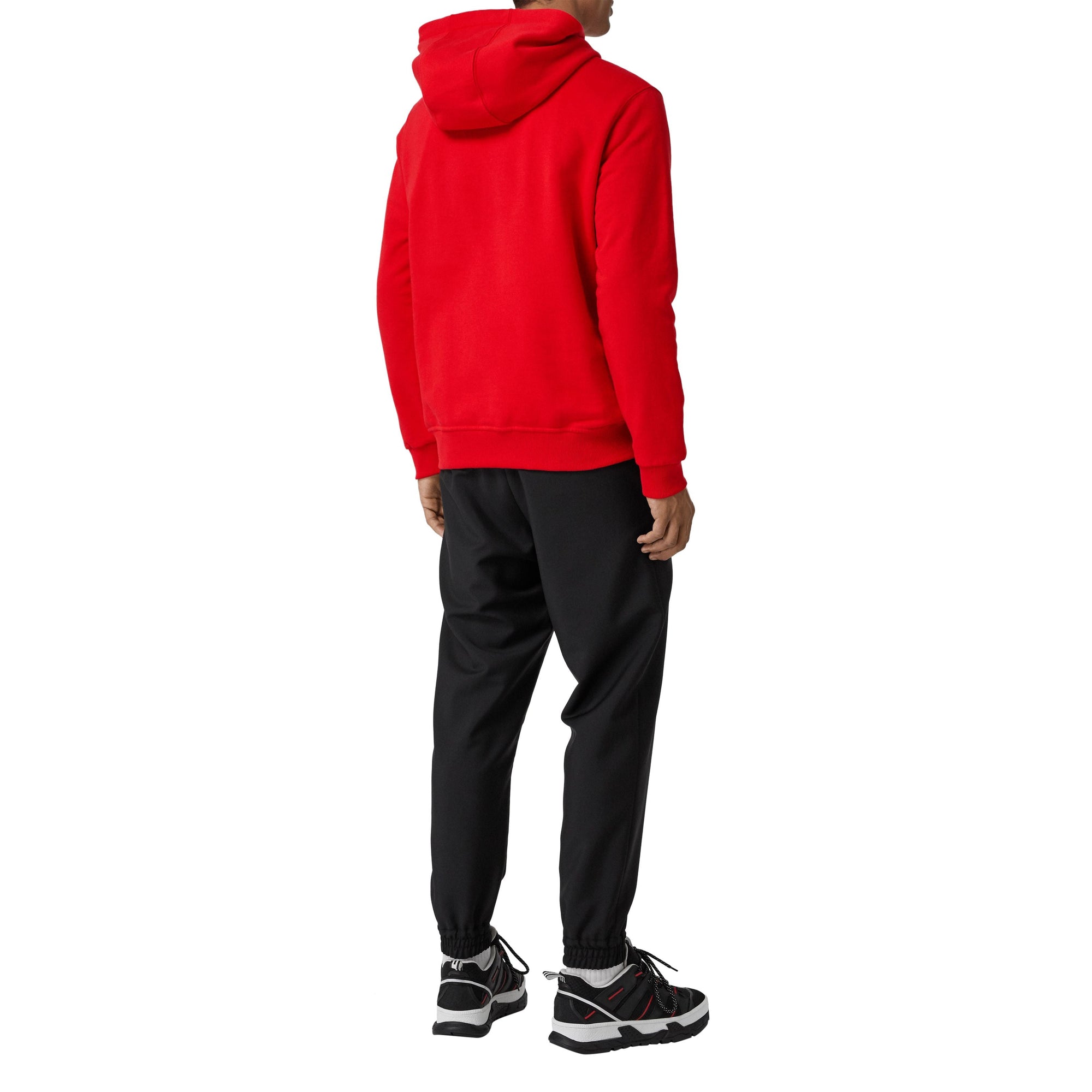 Pantalon de survêtement en laine et mohair avec logo - Noir