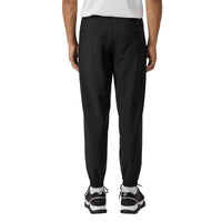 Pantalon de survêtement en laine et mohair avec logo - Noir