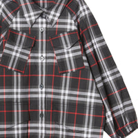 BLACK IP CHK Robe chemise en coton Vintage check