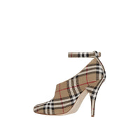ARCHIVE BEIGE Escarpins à bout ouvert Vintage check