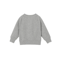GREY MELANGE Sweat-shirt en coton avec logo