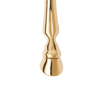 Pendants d'oreilles sabot plaqués or - Or Clair