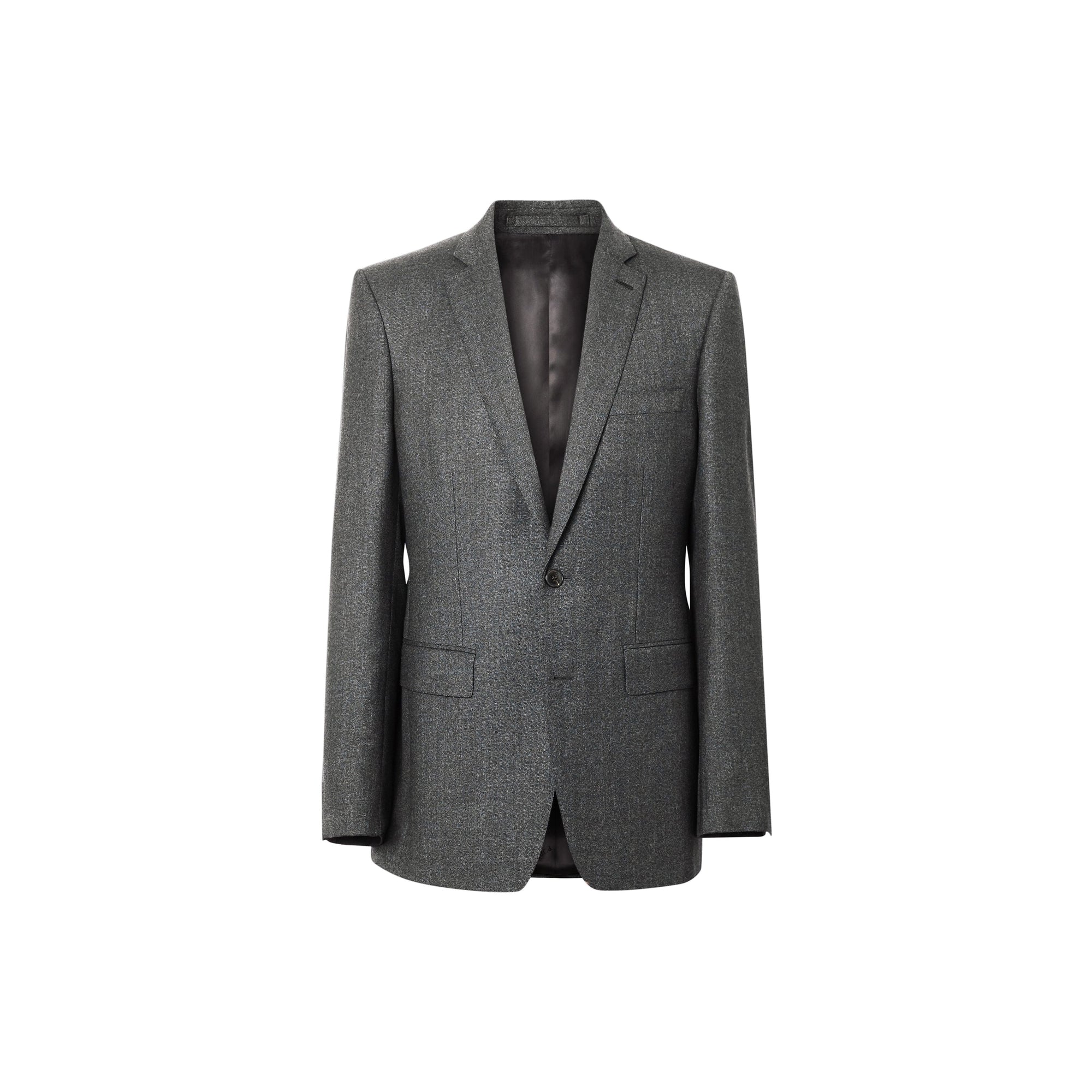 Costume en laine peau de requin - Camaïeu noir