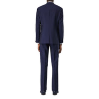 Costume slim en laine et mohair - Marine vif