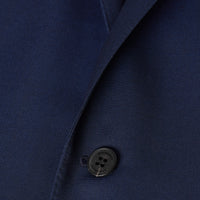 Costume slim en laine et mohair - Marine vif