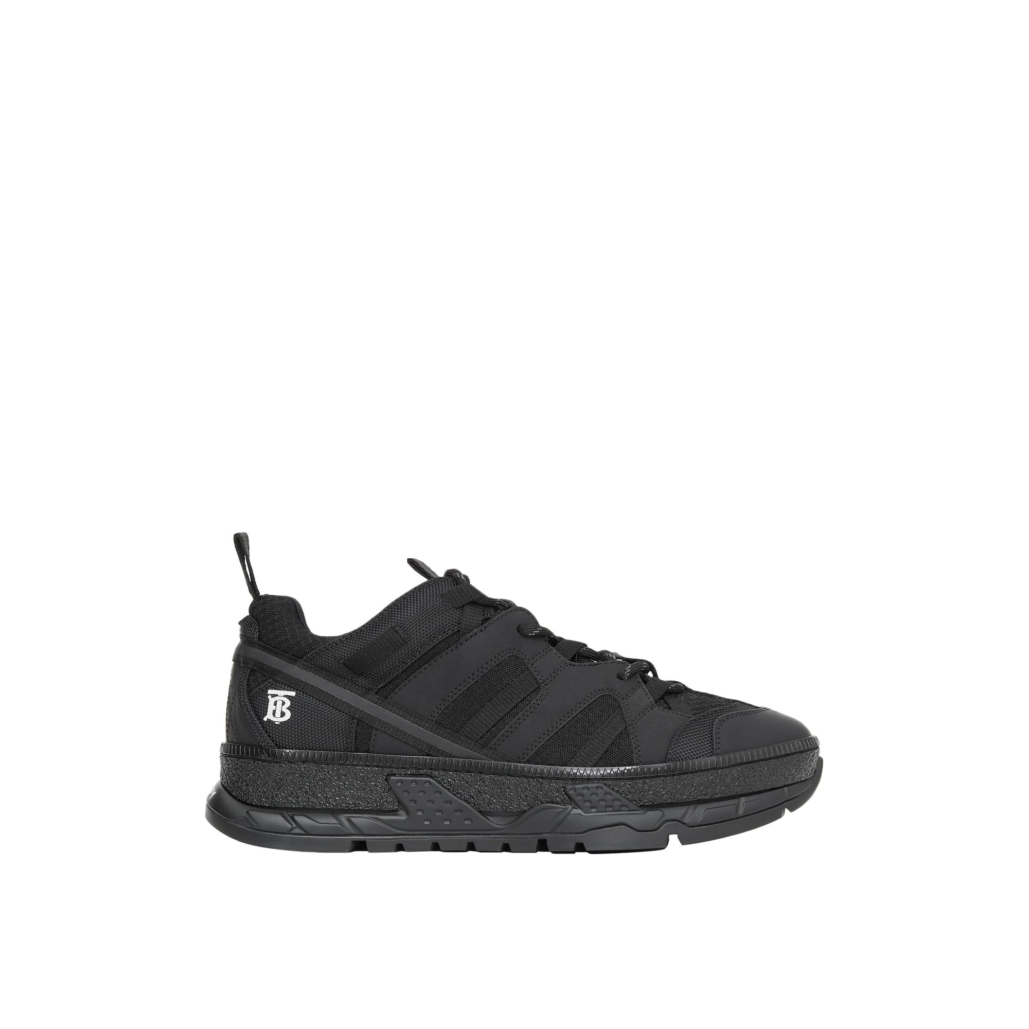 BLACK Sneakers Union en mesh et nubuck