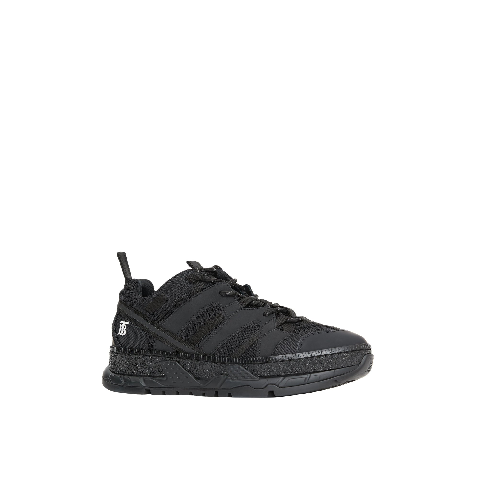 BLACK Sneakers Union en mesh et nubuck