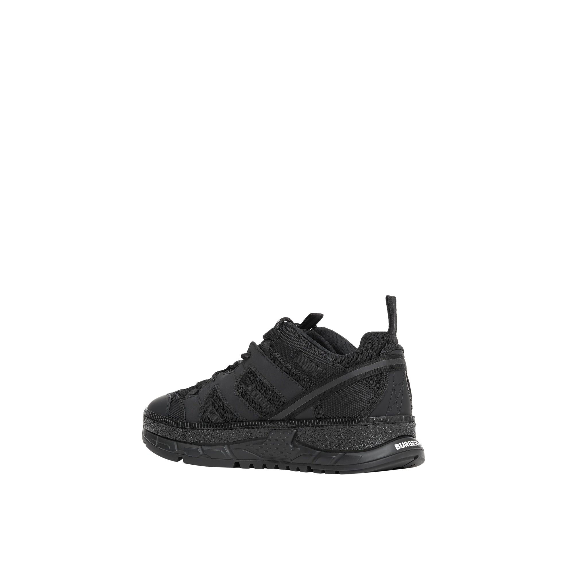 BLACK Sneakers Union en mesh et nubuck