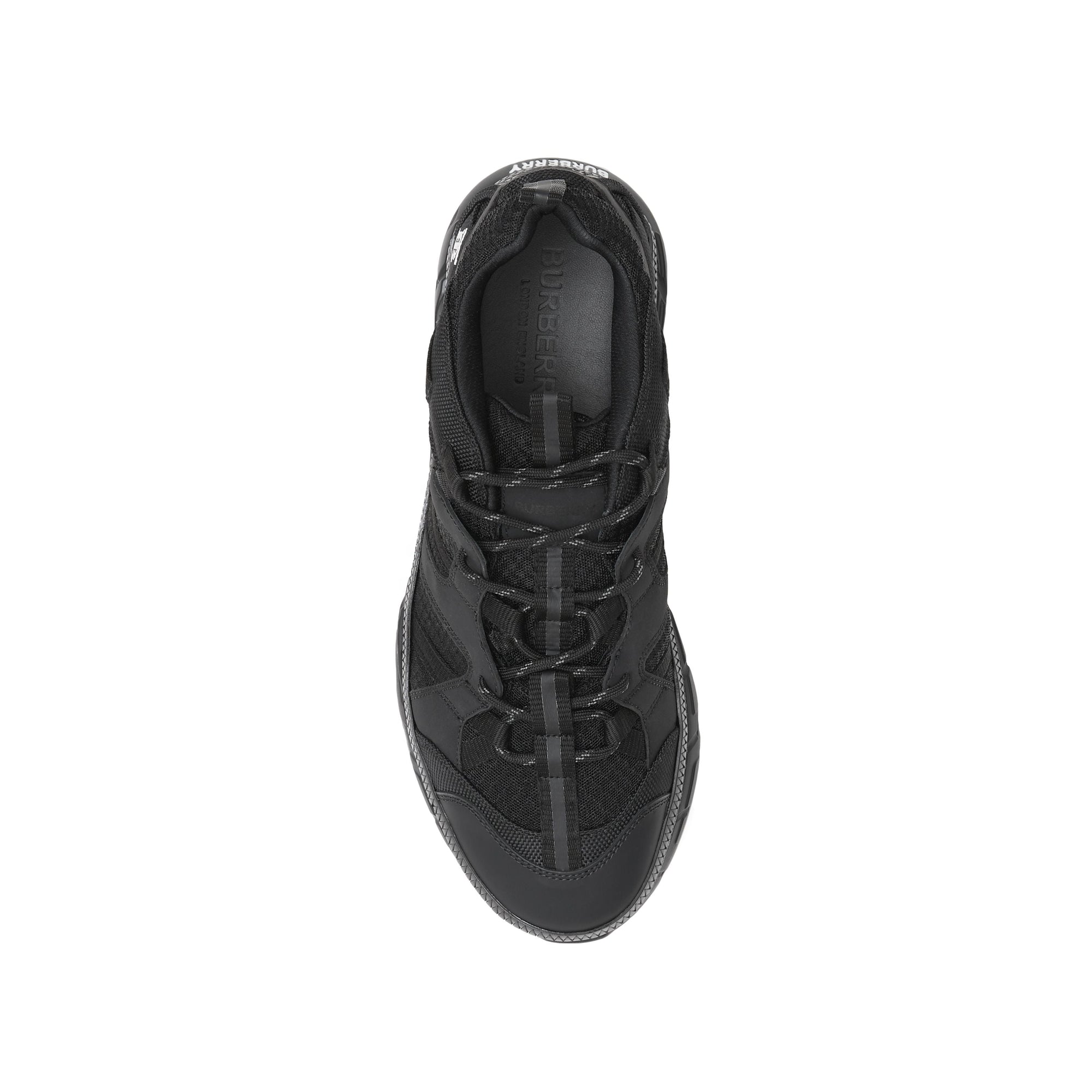 BLACK Sneakers Union en mesh et nubuck