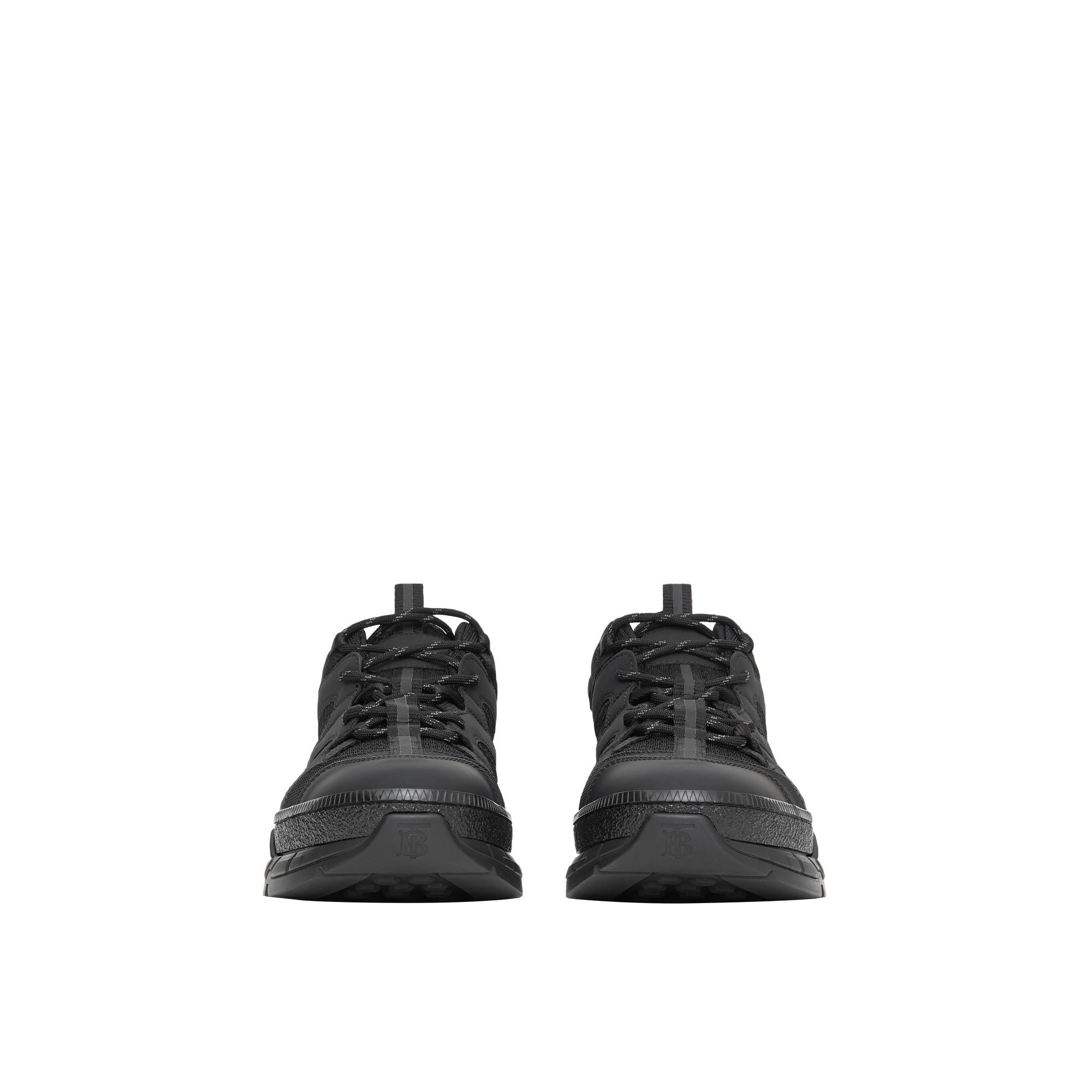BLACK Sneakers Union en mesh et nubuck