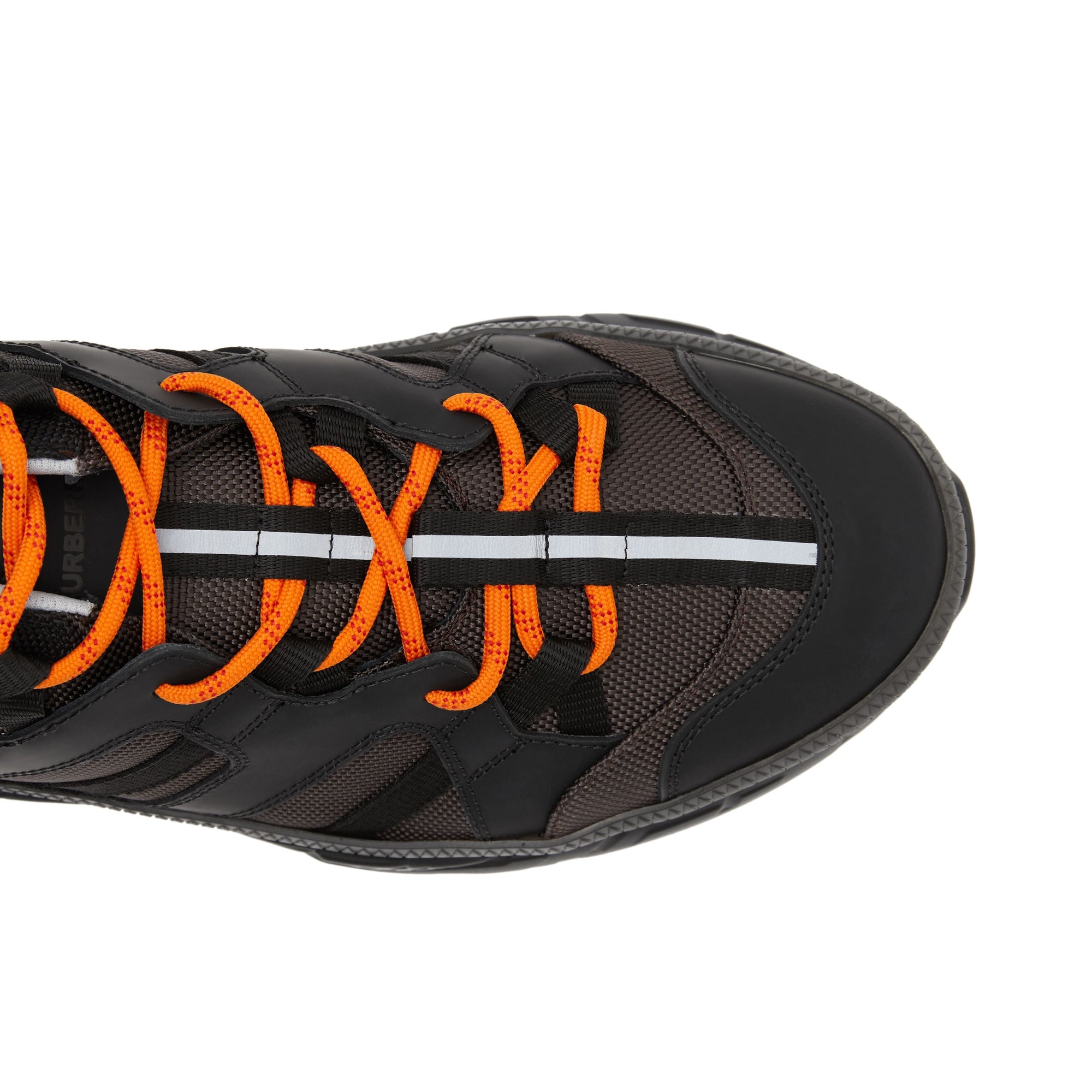 BLACK/GREY Sneakers Union en mesh et nubuck