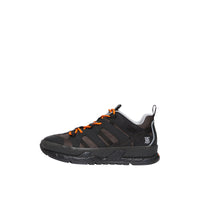 BLACK/GREY Sneakers Union en mesh et nubuck