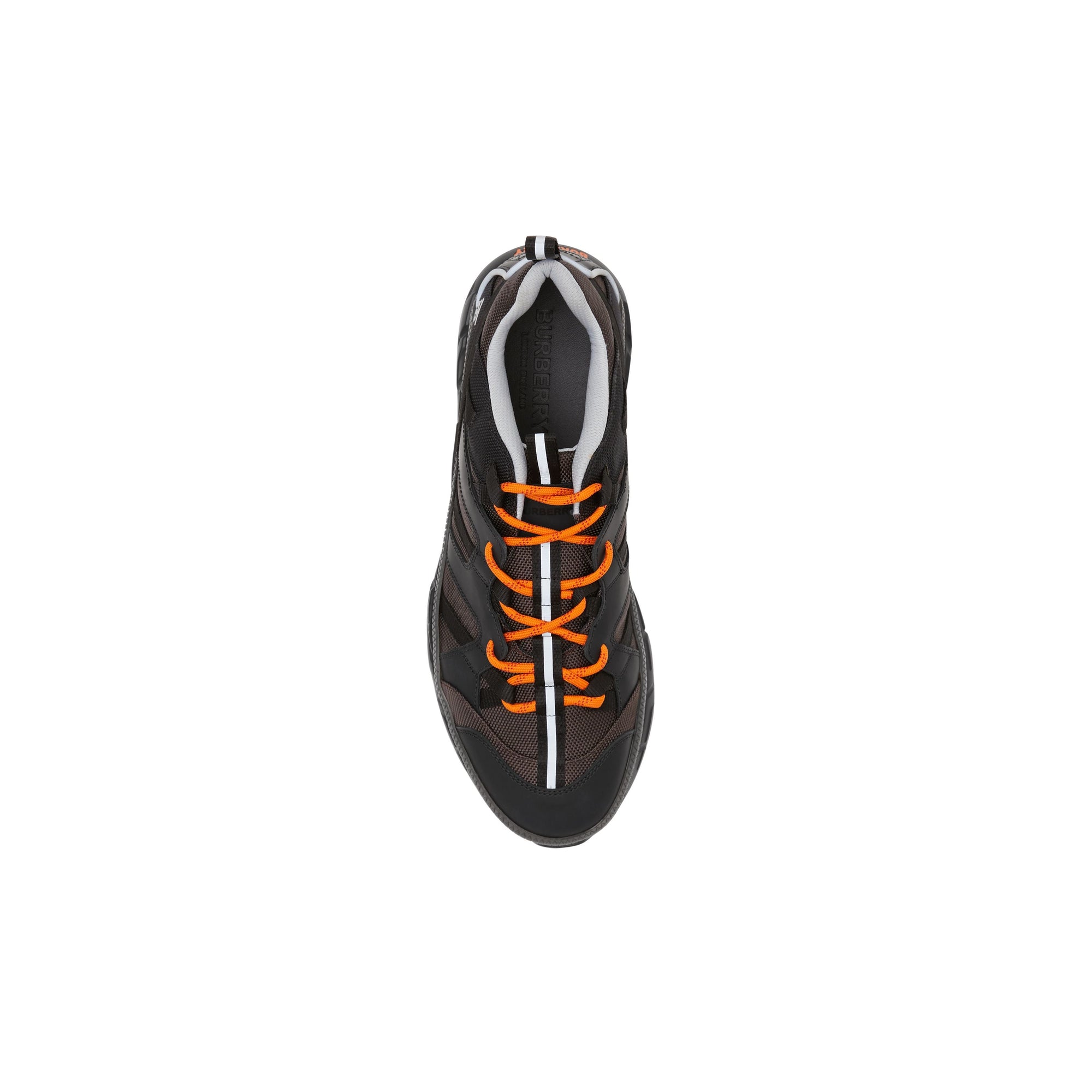 BLACK/GREY Sneakers Union en mesh et nubuck