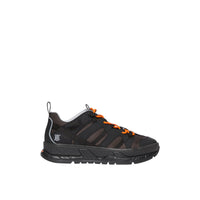 BLACK/GREY Sneakers Union en mesh et nubuck