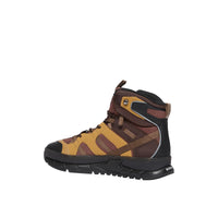 Sneakers montantes union en mesh et nubuck - Hâle sombre