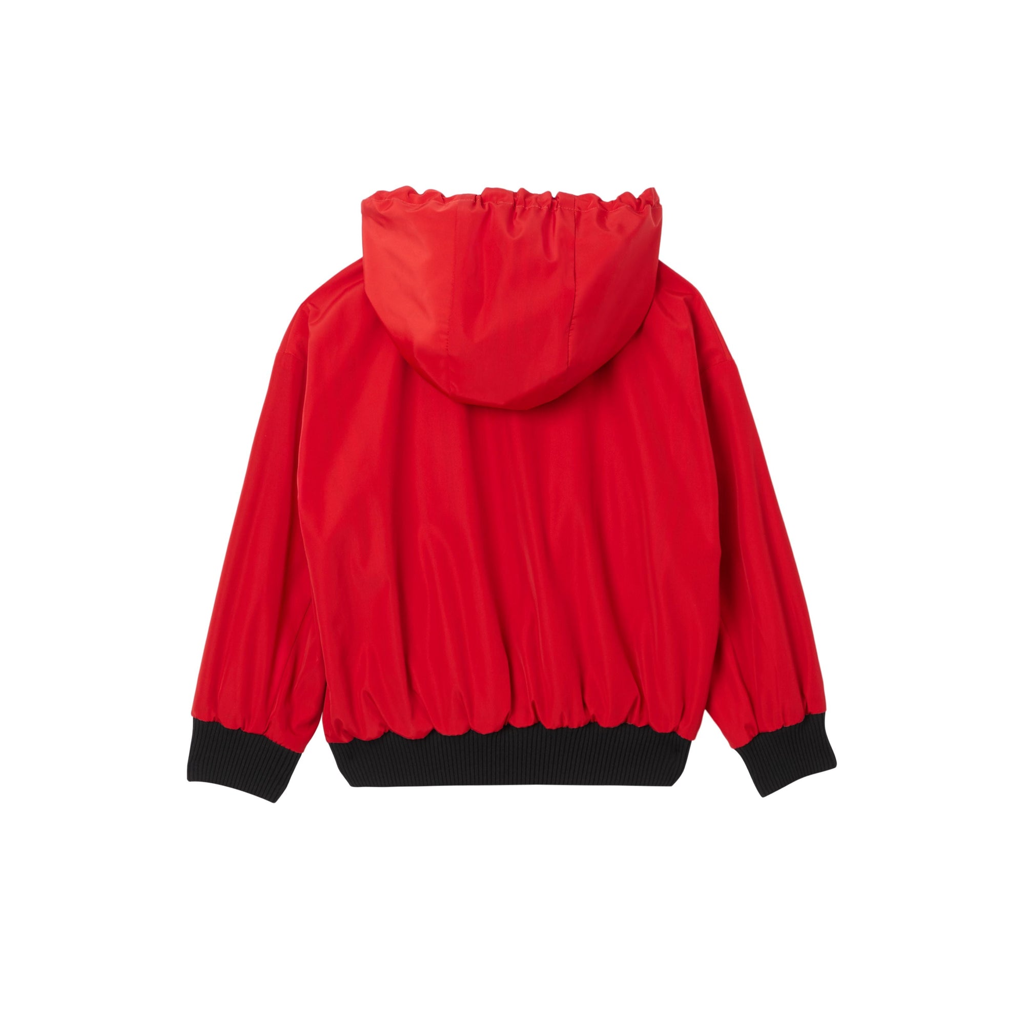 BRIGHT RED Veste à capuche réversible avec rayures iconiques