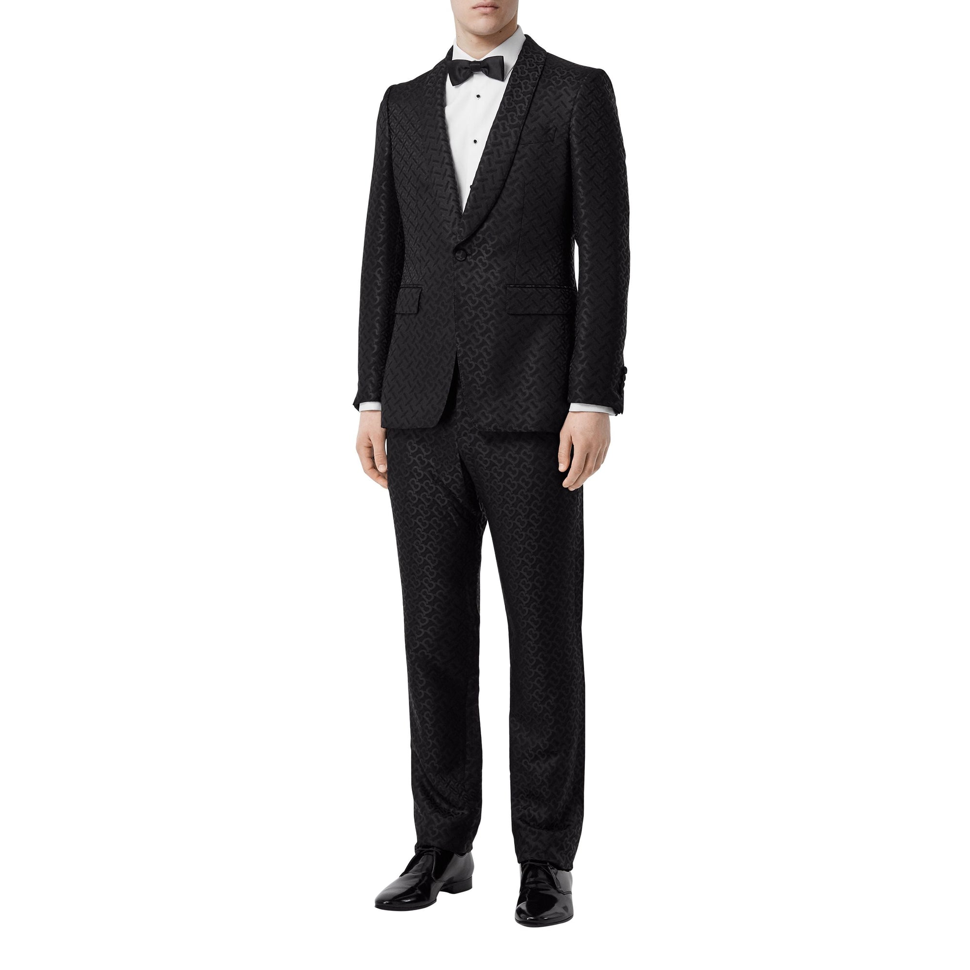 Chemise habillée en coton Oxford avec plastron - Blanc
