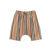 ARCHIVE BEIGE IP S Pantalon en popeline de coton à rayures iconiques