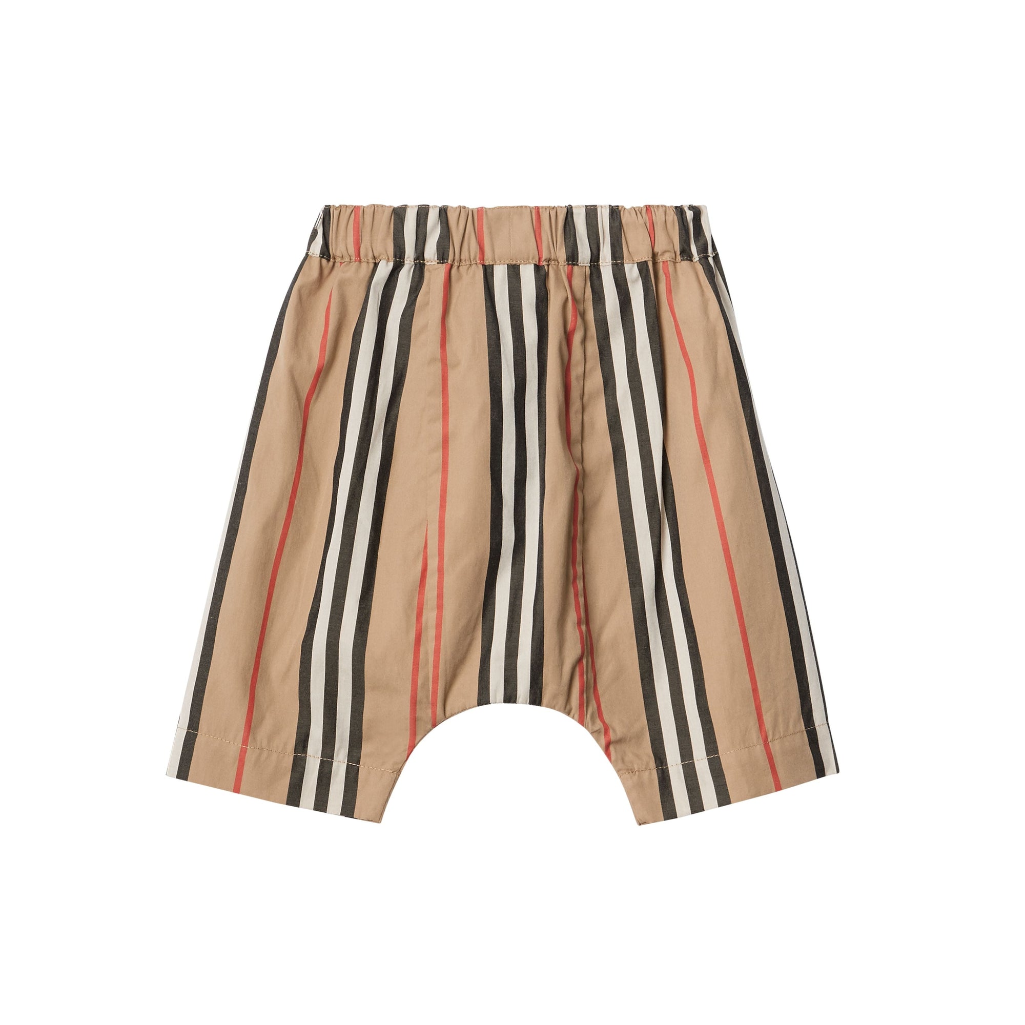 ARCHIVE BEIGE IP S Pantalon en popeline de coton à rayures iconiques