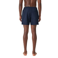 TRUE NAVY Short de bain à cordon de serrage avec logo