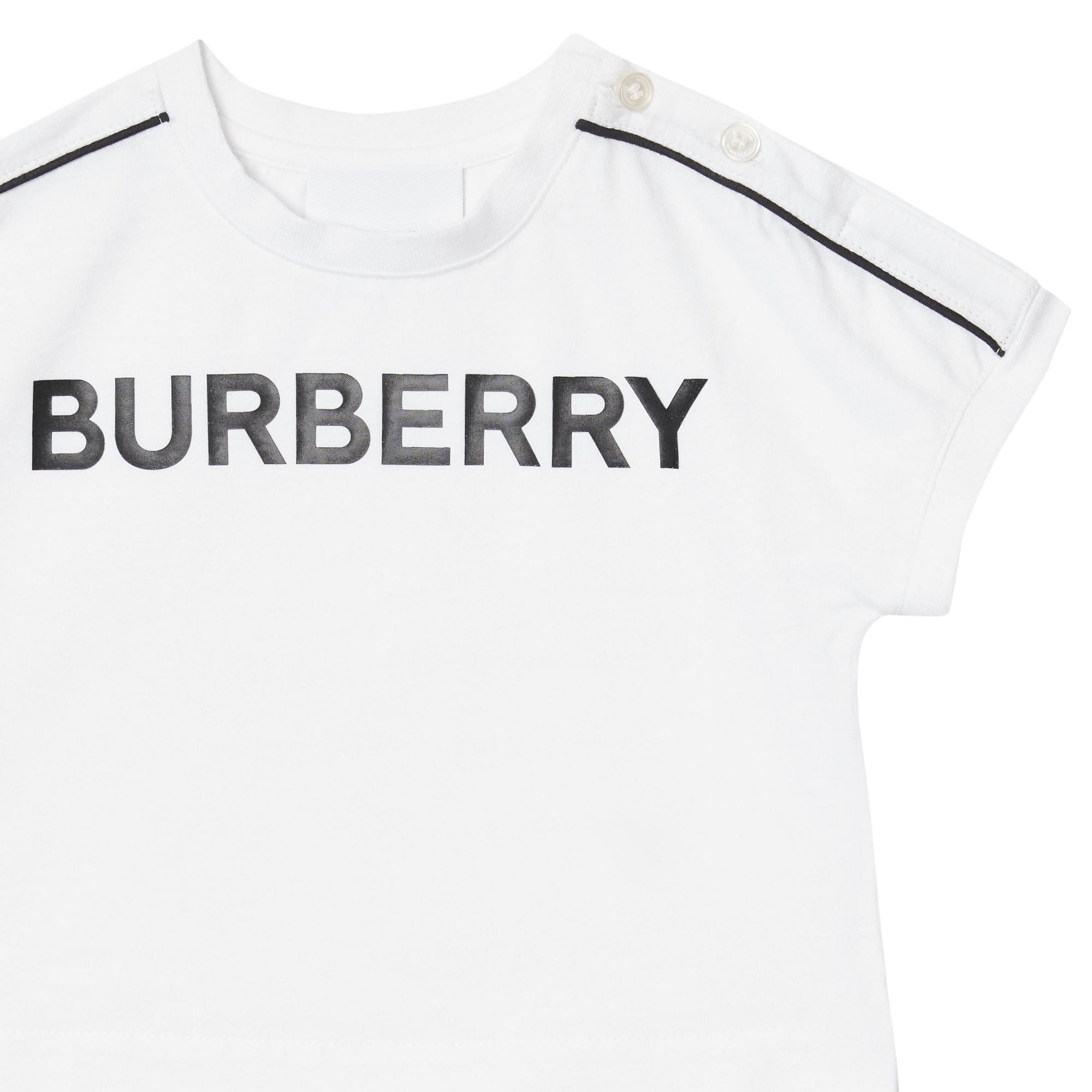 T-shirt en coton avec logo - Blanc