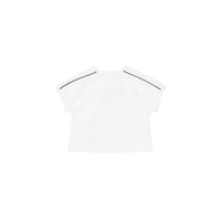 T-shirt en coton avec logo - Blanc