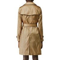 Trench en econyl® avec capuche amovible - Miel