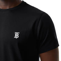 T-shirt en coton Monogram - Noir