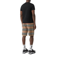 T-shirt en coton Monogram - Noir