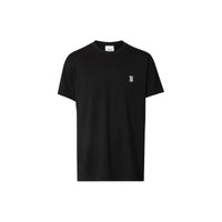 T-shirt en coton Monogram - Noir