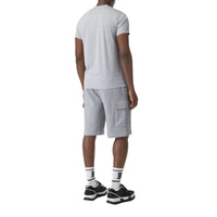 T-shirt en coton Monogram - Camaïeu de Gris Pâles