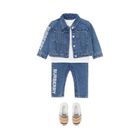 INDIGO Jean en denim japonais avec logo
