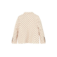 Blazer en coton avec imprimé étoilé - Rouge Militaire