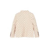Blazer en coton avec imprimé étoilé - Rouge militaire