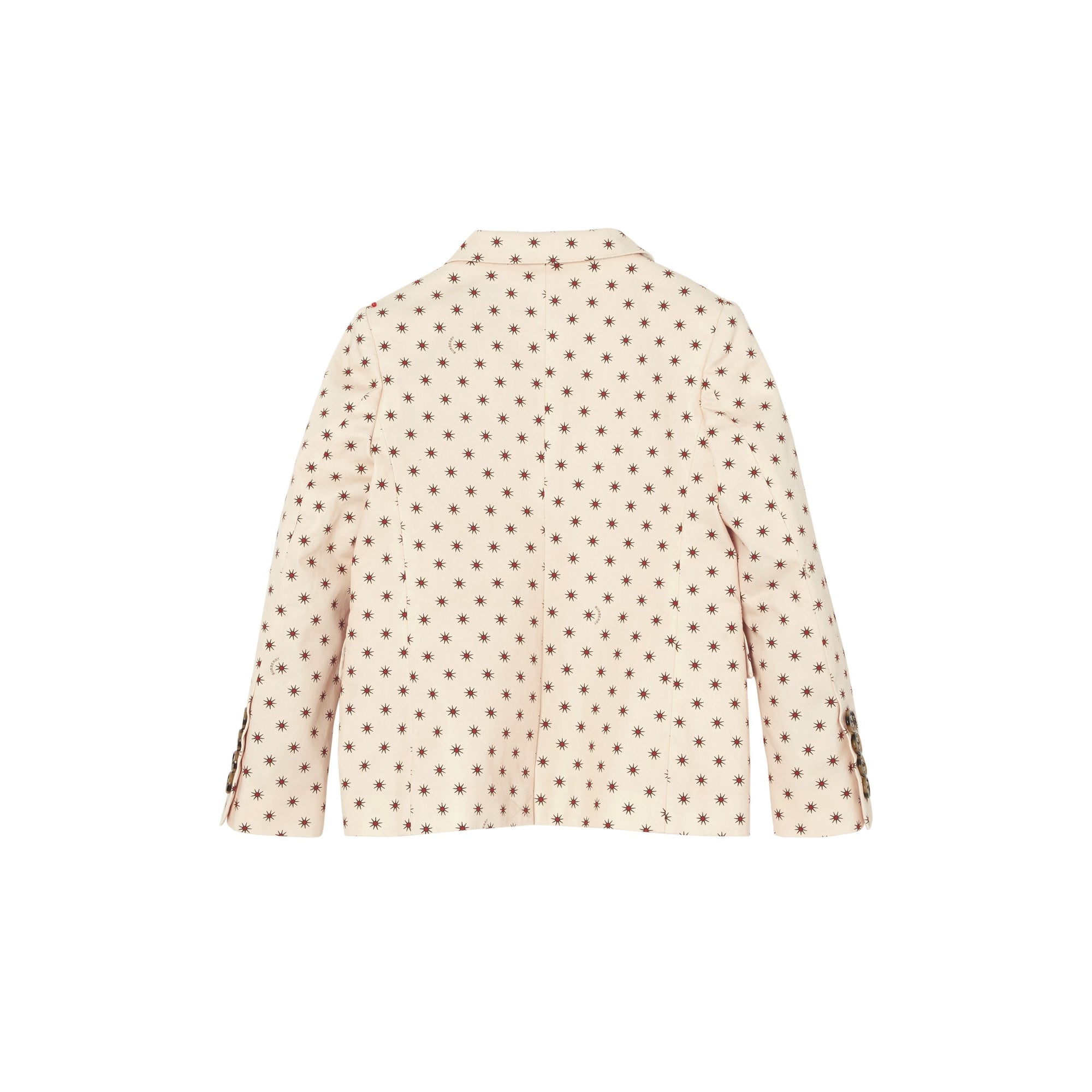Blazer en coton avec imprimé étoilé - Rouge militaire