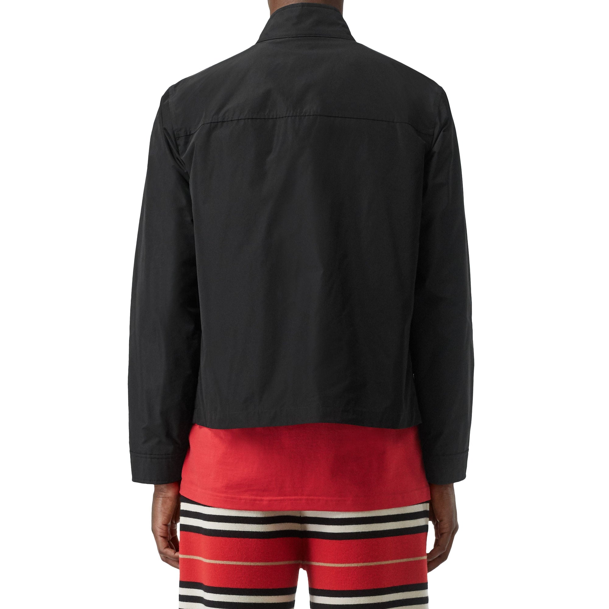 BLACK Veste en taffetas à mémoire de forme Monogram