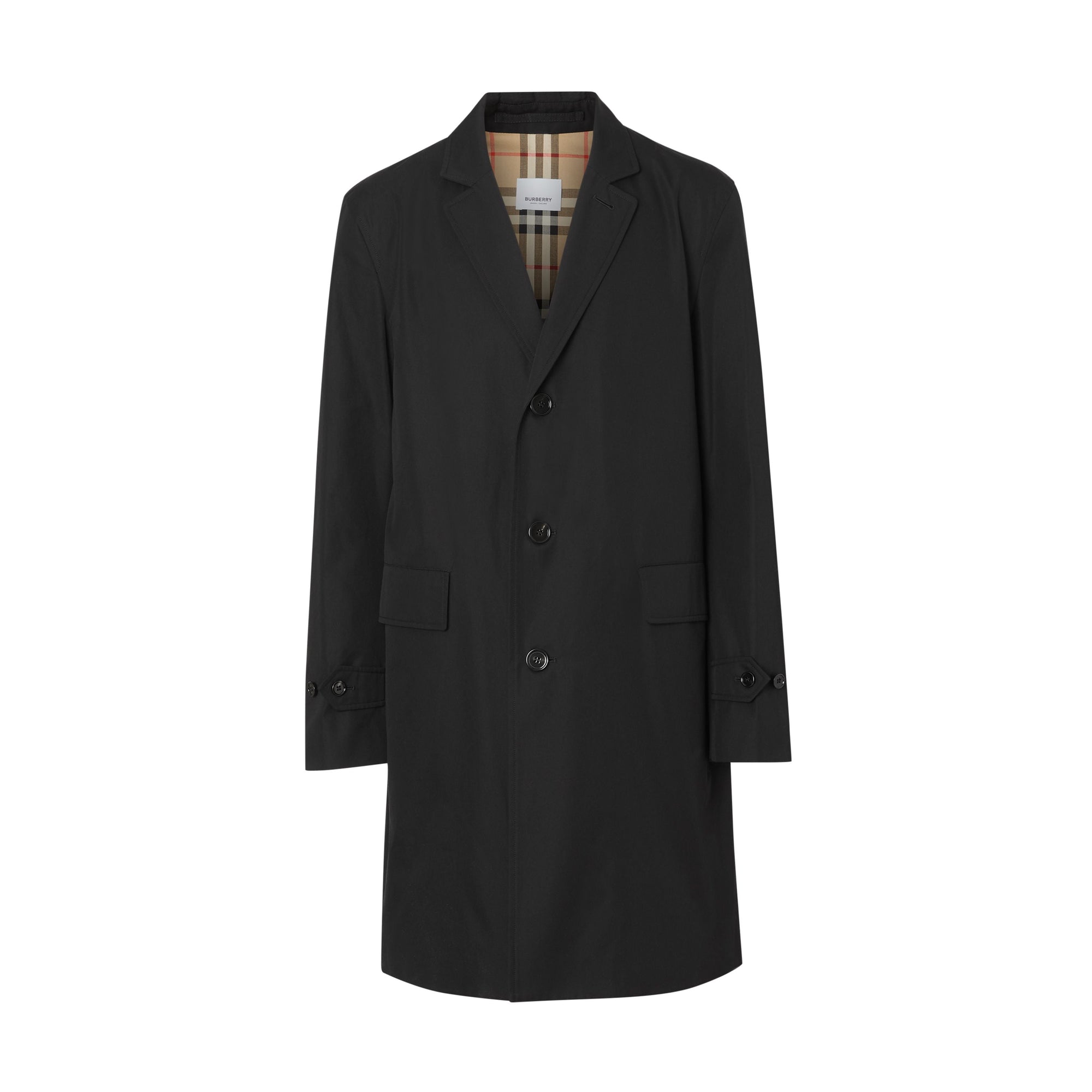 BLACK Blouse en gabardine de coton