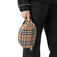 ARCHIVE BEIGE Petit sac banane Cannon Vintage check