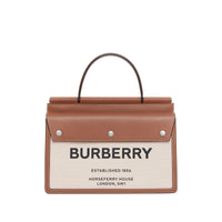 Petit sac Title Horseferry avec poche - Naturel & Brun Malt