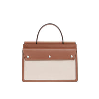 Petit sac Title Horseferry avec poche - Naturel & Brun Malt